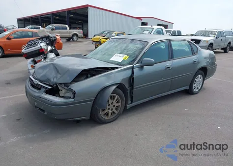 2005 Chevrolet Impala из США, поврежденный, VIN 2G1WF52E059166913